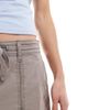 Hollister Hollister pleated mini skirt in brown - 4