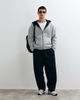 Hollister Hollister reversible zip up hoodie in black and gray - 2