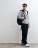 Hollister Hollister reversible zip up hoodie in black and gray - 4