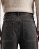 Hollister Hollister super baggy 5 pocket jeans in washed black - 4