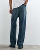Hollister Hollister super baggy fit jeans with distressed detailing in dirty-blue wash - 3