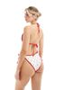 Hollister Hollister swimwear triangle bikini top in lobster print - part of a set-Multi - 2