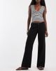 Hollister Hollister ultra low rise baggy jeans in black - 1