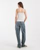 Hollister Hollister ultra low rise baggy jeans in dusty blue wash - 3
