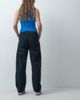Hollister Hollister uy2k low rise flared utility pants in black - 3