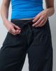 Hollister Hollister uy2k low rise flared utility pants in black - 4