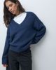 Hollister Hollister v-neck knit sweater in navy - 2