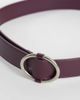 Hollister Hollister wide belt in burgundy-Brown - 3