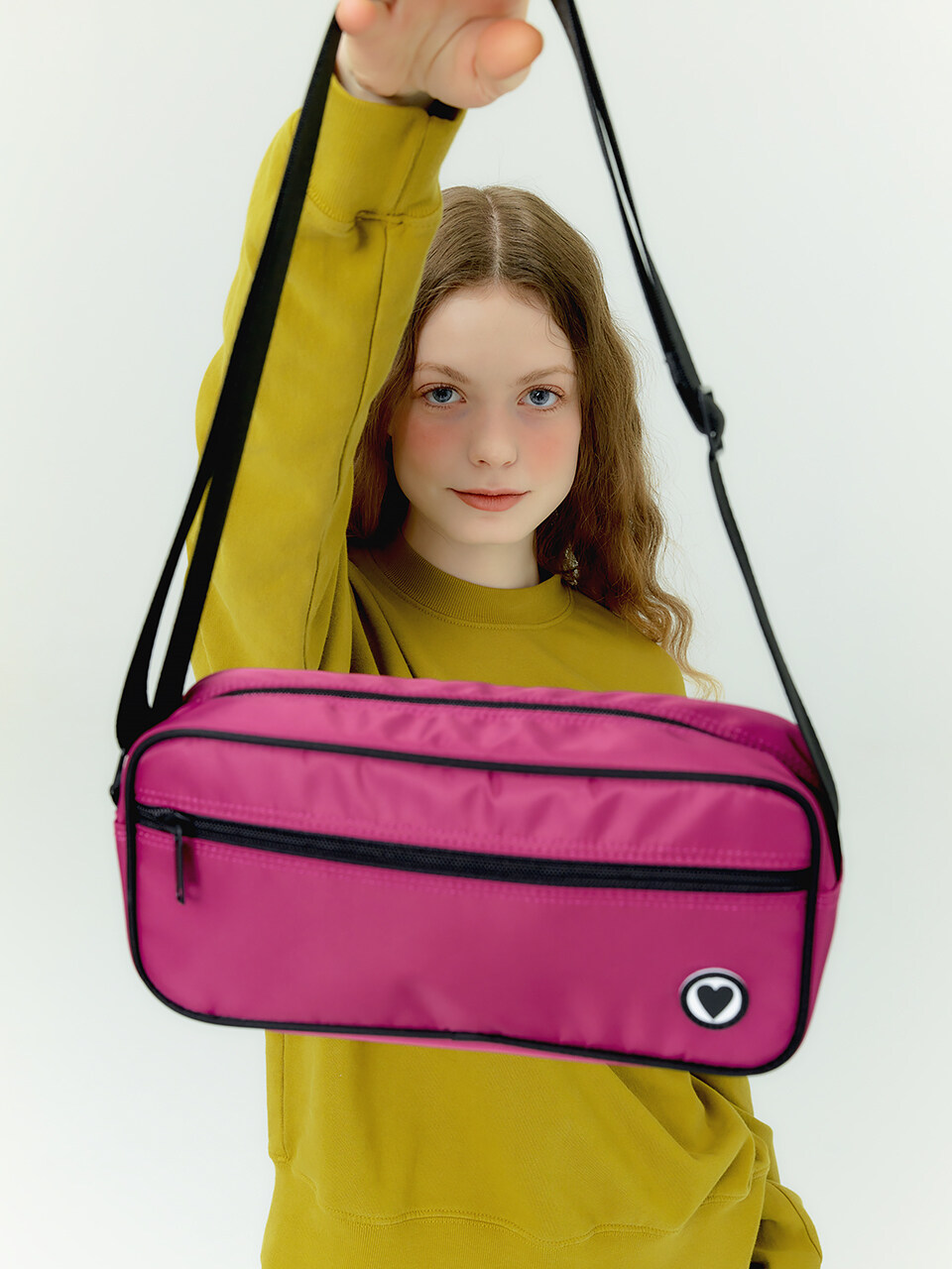 HOLLY LOVES LOVE Rectangle bag[Purple]