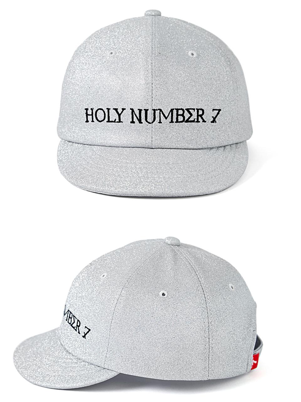 HOLY NUMBER 7 Bling-bling Hat [Silver]