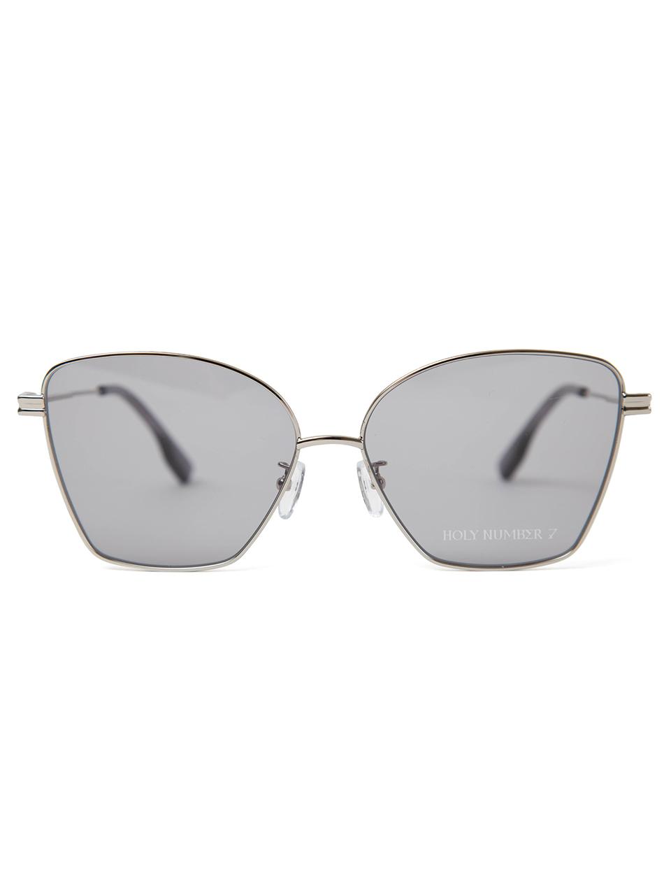 HOLY NUMBER 7 HEBRON SUNGLASSES [SILVER/BLACK]