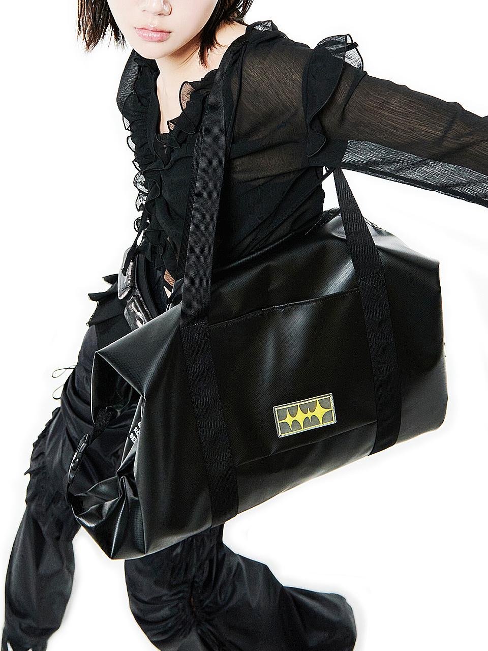 HOLY NUMBER 7 HOLY BOSTON TOTE BAG [BLACK]