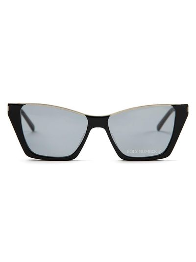 HOLY NUMBER 7 NAZARETH BLACK FRAME BLACK LENS SUNGLASSES