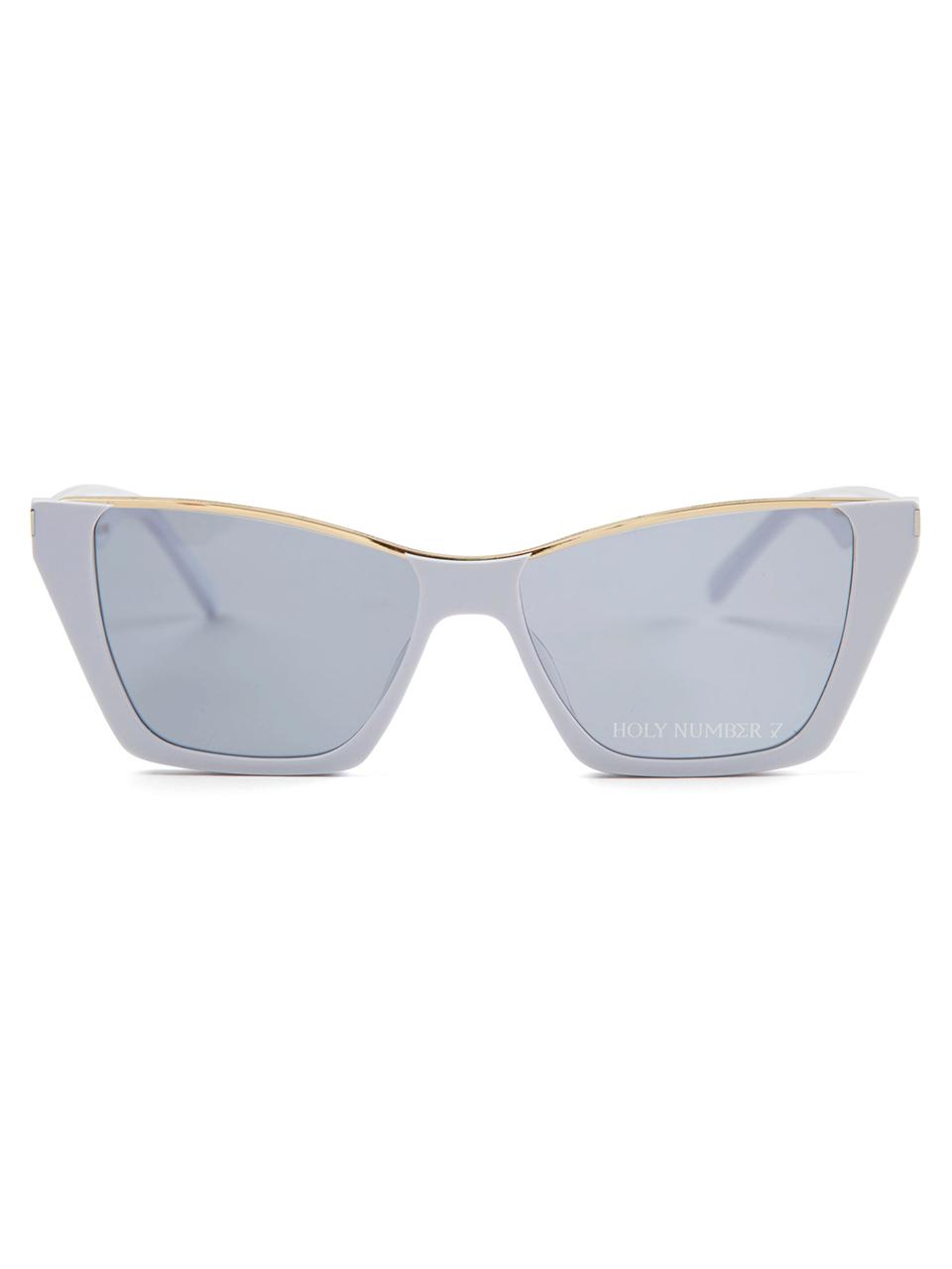 HOLY NUMBER 7 NAZARETH SUNGLASSES [WHITE/BLACK]