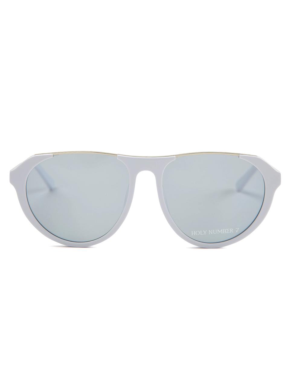 HOLY NUMBER 7 SAMARIA Sunglasses [White/Black]