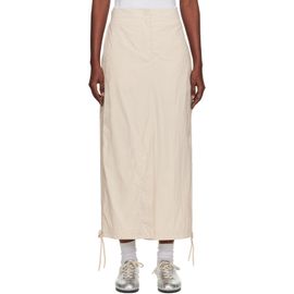Holzweiler Holzweiler Beige Lt Track Maxi Skirt