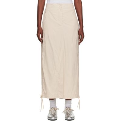Holzweiler Holzweiler Beige Lt Track Maxi Skirt
