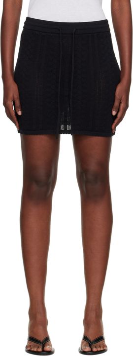 Holzweiler Holzweiler Black Tine Crochet Miniskirt