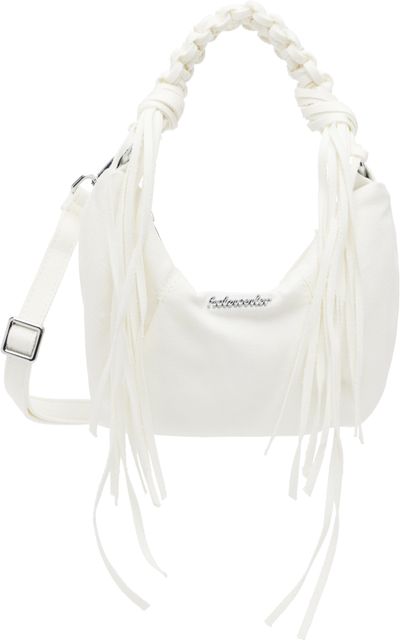 Holzweiler Holzweiler White Cocoon Micro Denim Bag