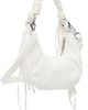 Holzweiler Holzweiler White Cocoon Micro Denim Bag - 3