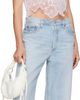 Holzweiler Holzweiler White Cocoon Micro Denim Bag - 4
