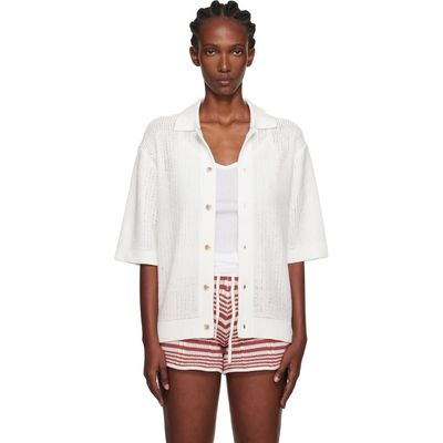 Holzweiler Holzweiler White Elio Shirt