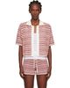 Holzweiler Holzweiler White Kelp Striped Shirt - 1