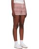 Holzweiler Holzweiler White Kelp Striped Shorts - 2