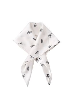 HOME OF HAI X NOTHING WRITTEN Logo Silk Scarf (2 Colors)