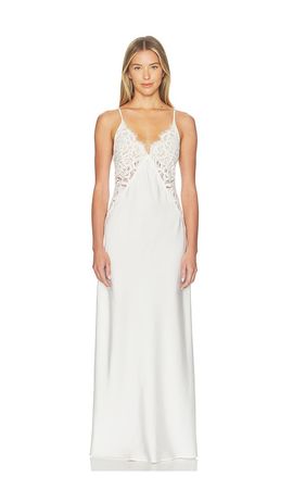 homebodii homebodii Peyton Long Slip Dress