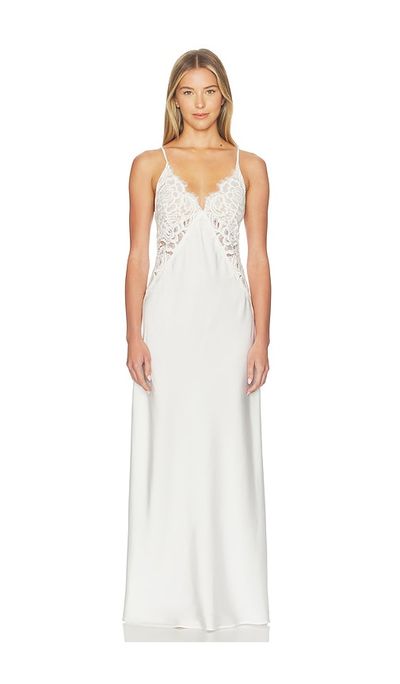 homebodii homebodii Peyton Long Slip Dress