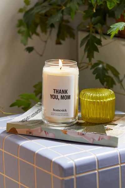 Homesick Homesick Thank You Mom Candle in Thank U Mom at Urban Outfitters