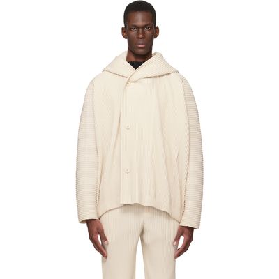 HOMME PLISSÉ ISSEY MIYAKE HOMME PLISSÉ ISSEY MIYAKE Beige Monthly Colors March Jacket