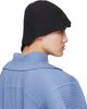 HOMME PLISSÉ ISSEY MIYAKE HOMME PLISSÉ ISSEY MIYAKE Black Crochet Hat - 3