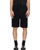 HOMME PLISSÉ ISSEY MIYAKE HOMME PLISSÉ ISSEY MIYAKE Black Monthly Colors August Shorts - 1