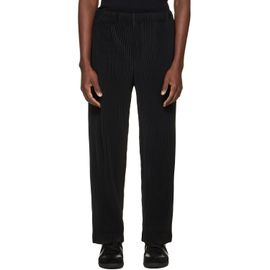 HOMME PLISSÉ ISSEY MIYAKE HOMME PLISSÉ ISSEY MIYAKE Black Monthly Colors July Trousers