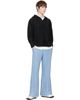 HOMME PLISSÉ ISSEY MIYAKE HOMME PLISSÉ ISSEY MIYAKE Black Monthly Colors October Hoodie - 4