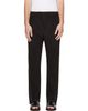 HOMME PLISSÉ ISSEY MIYAKE HOMME PLISSÉ ISSEY MIYAKE Black Multi-Fastened Trousers - 1