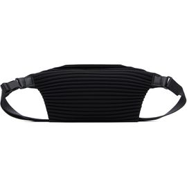 HOMME PLISSÉ ISSEY MIYAKE HOMME PLISSÉ ISSEY MIYAKE Black Pleats Slim Belt Bag