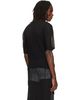 HOMME PLISSÉ ISSEY MIYAKE HOMME PLISSÉ ISSEY MIYAKE Black Rustic Mesh T-shirt - 3