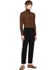 HOMME PLISSÉ ISSEY MIYAKE HOMME PLISSÉ ISSEY MIYAKE Black September Slash Trousers - 4