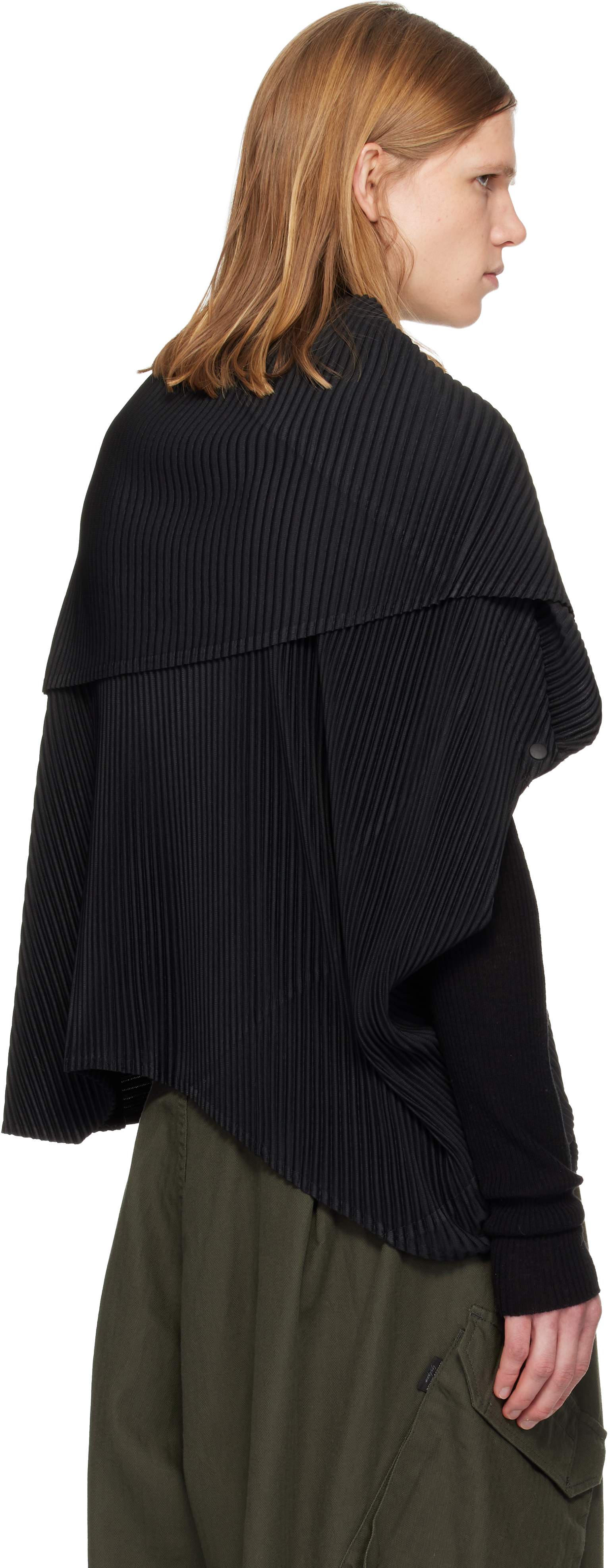 HOMME PLISSÉ ISSEY MIYAKE - Black Stone Cloud Vest