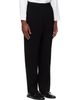 HOMME PLISSÉ ISSEY MIYAKE HOMME PLISSÉ ISSEY MIYAKE Black Tuxedo Pleats Trousers - 2