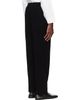 HOMME PLISSÉ ISSEY MIYAKE HOMME PLISSÉ ISSEY MIYAKE Black Tuxedo Pleats Trousers - 3