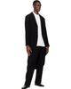 HOMME PLISSÉ ISSEY MIYAKE HOMME PLISSÉ ISSEY MIYAKE Black Tuxedo Pleats Trousers - 4