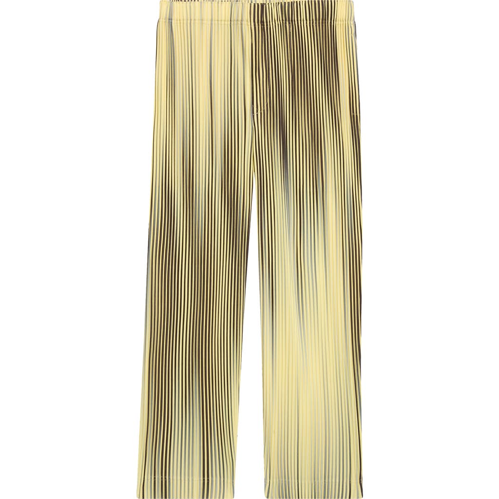 Homme Plissé Issey Miyake Homme Plissé Issey Miyake Blend of Lights Pleated Crop Pants