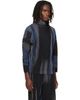 HOMME PLISSÉ ISSEY MIYAKE HOMME PLISSÉ ISSEY MIYAKE Blue & Black Blend Of Lights T-shirt - 2