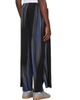 HOMME PLISSÉ ISSEY MIYAKE HOMME PLISSÉ ISSEY MIYAKE Blue & Black Blend Of Lights Trousers - 3