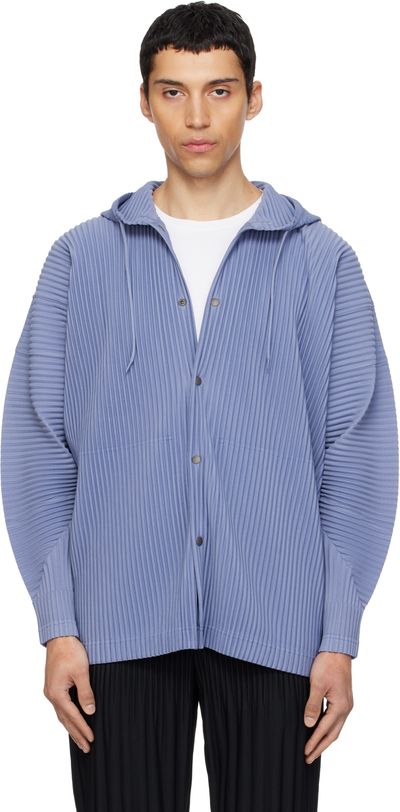 HOMME PLISSÉ ISSEY MIYAKE HOMME PLISSÉ ISSEY MIYAKE Blue Monthly Colors February Hoodie