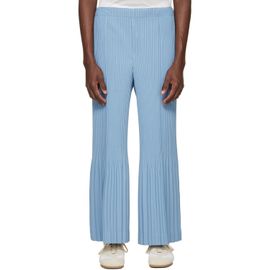 HOMME PLISSÉ ISSEY MIYAKE HOMME PLISSÉ ISSEY MIYAKE Blue Pleats Bottoms 1 Trousers